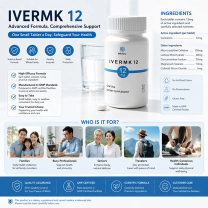 Ivermk 12mg Pack of 100